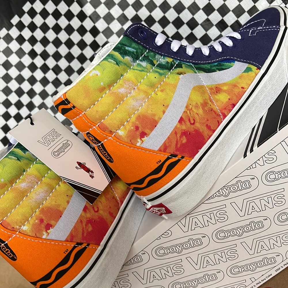 Vans Multicolor High-Top Sneakers - Picture 15 of 16